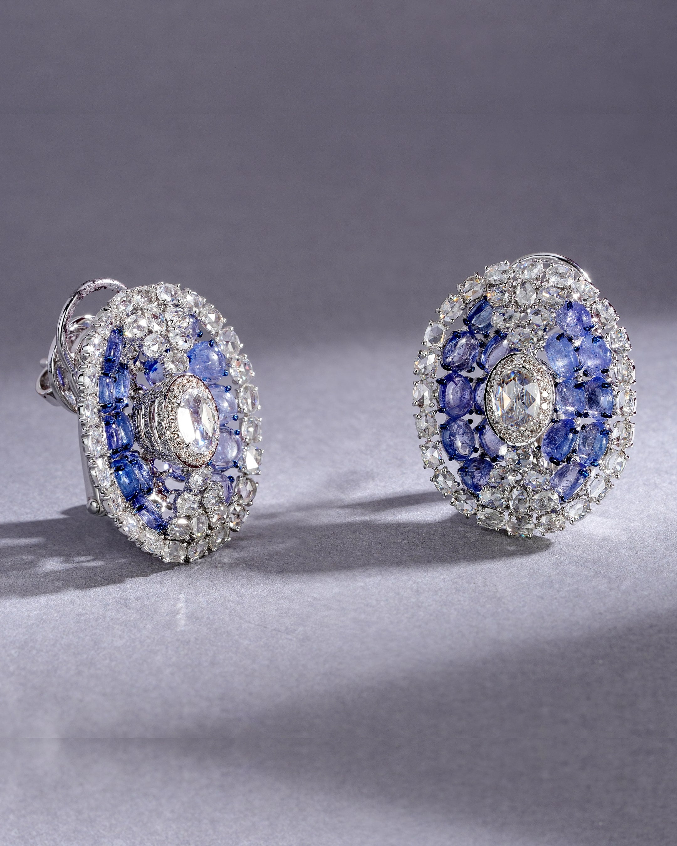 Tanzanite Halo Serenade