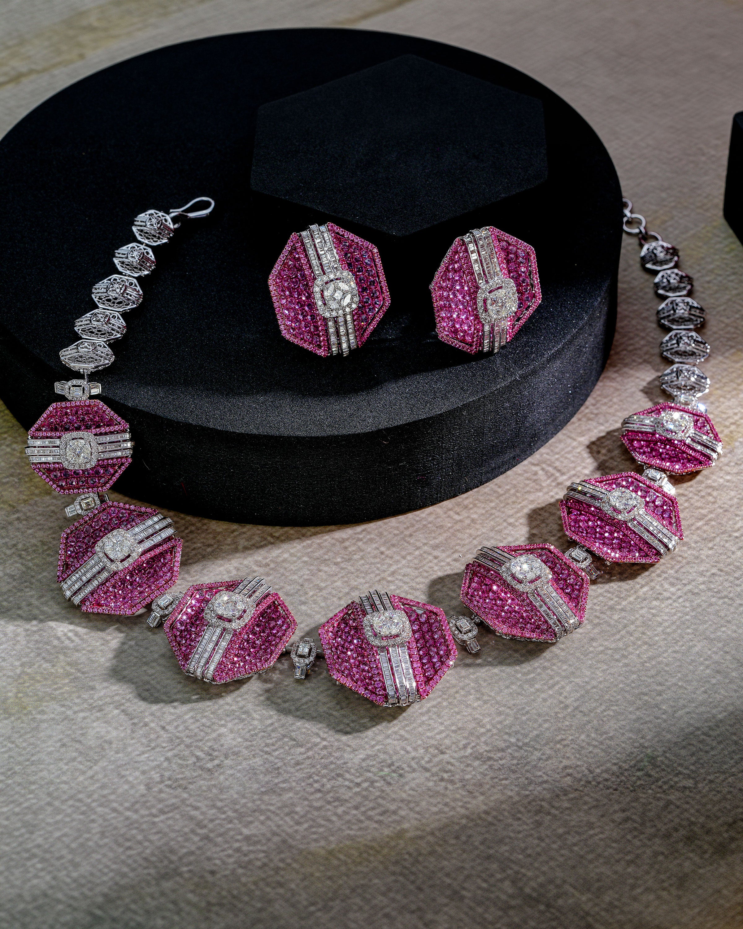Rosalia Saphira Necklace & Rosalia Saphira Earrings