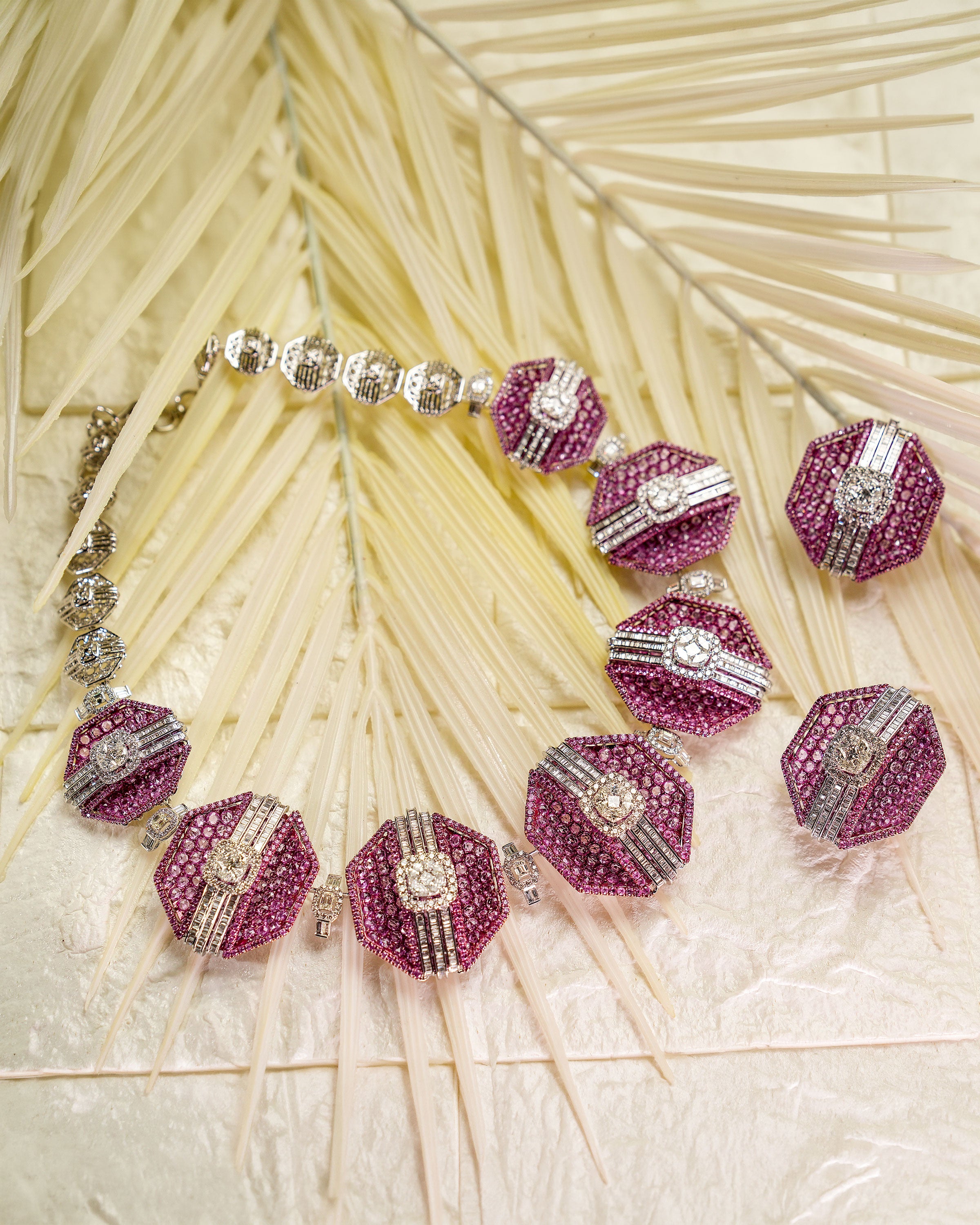 Rosalia Saphira Necklace & Rosalia Saphira Earrings