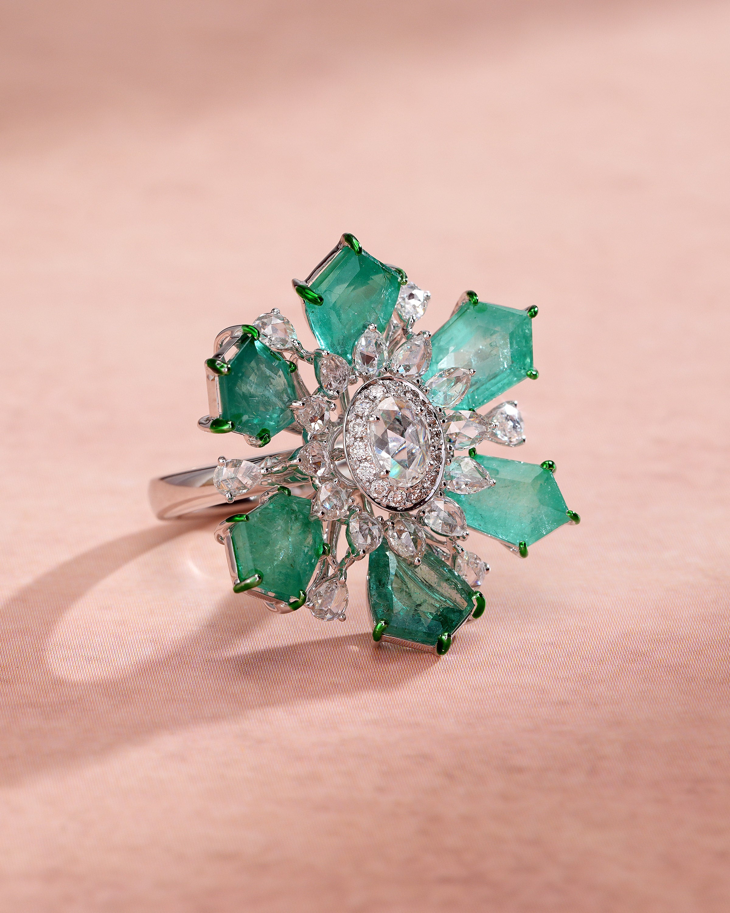 The Esmara Emerald Petal