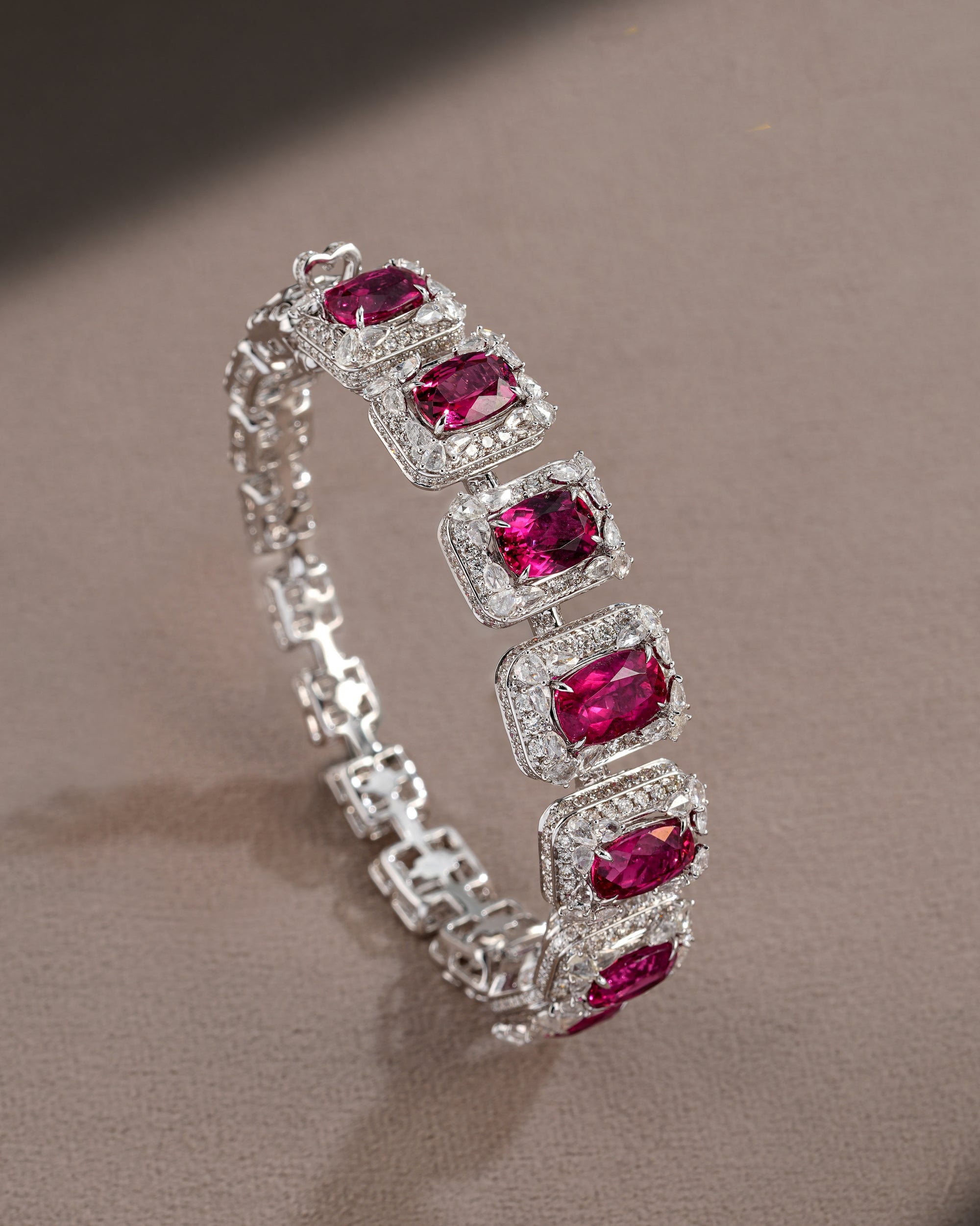 The Rubellite Flow Bracelet