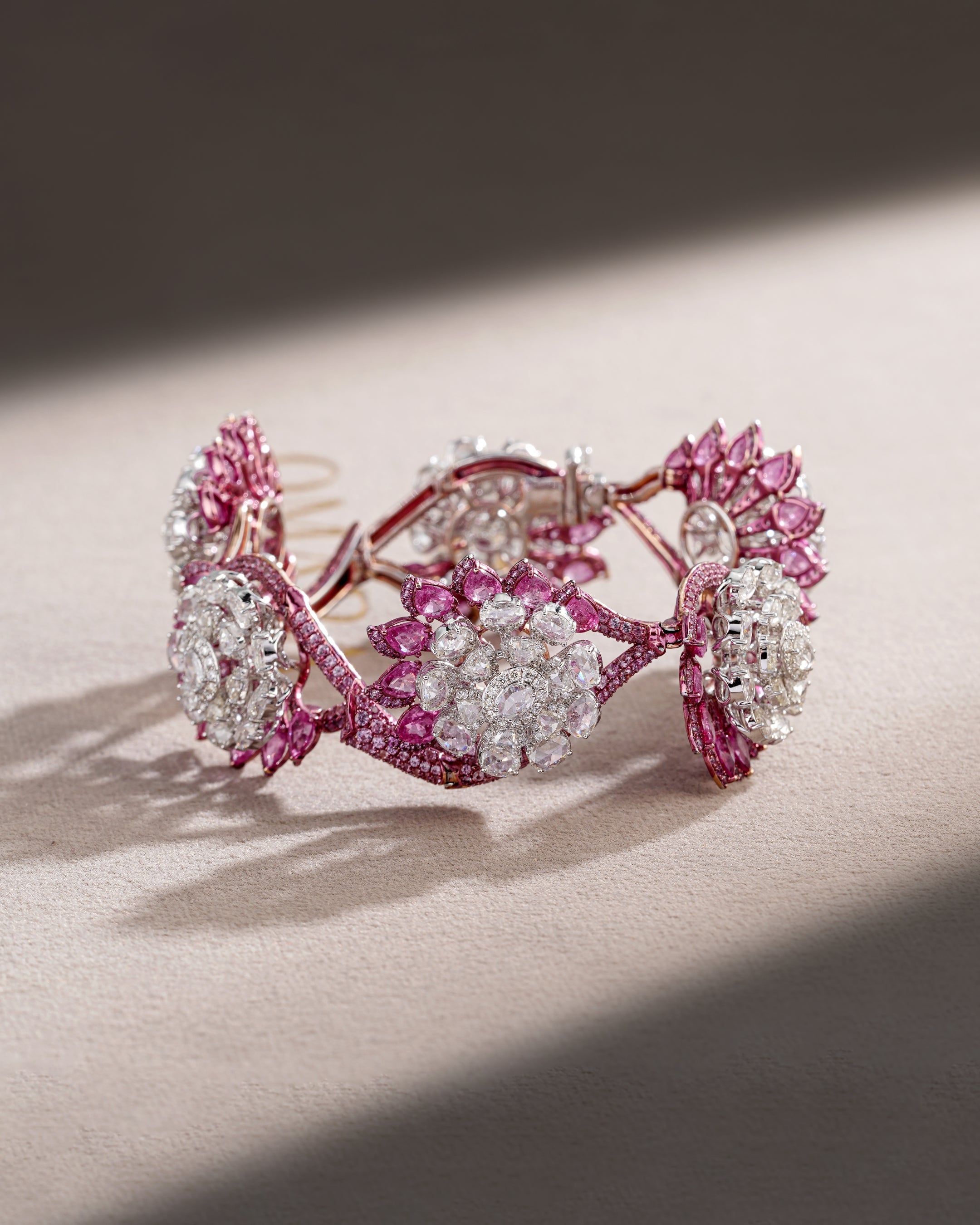The Blush Cascade Cuff