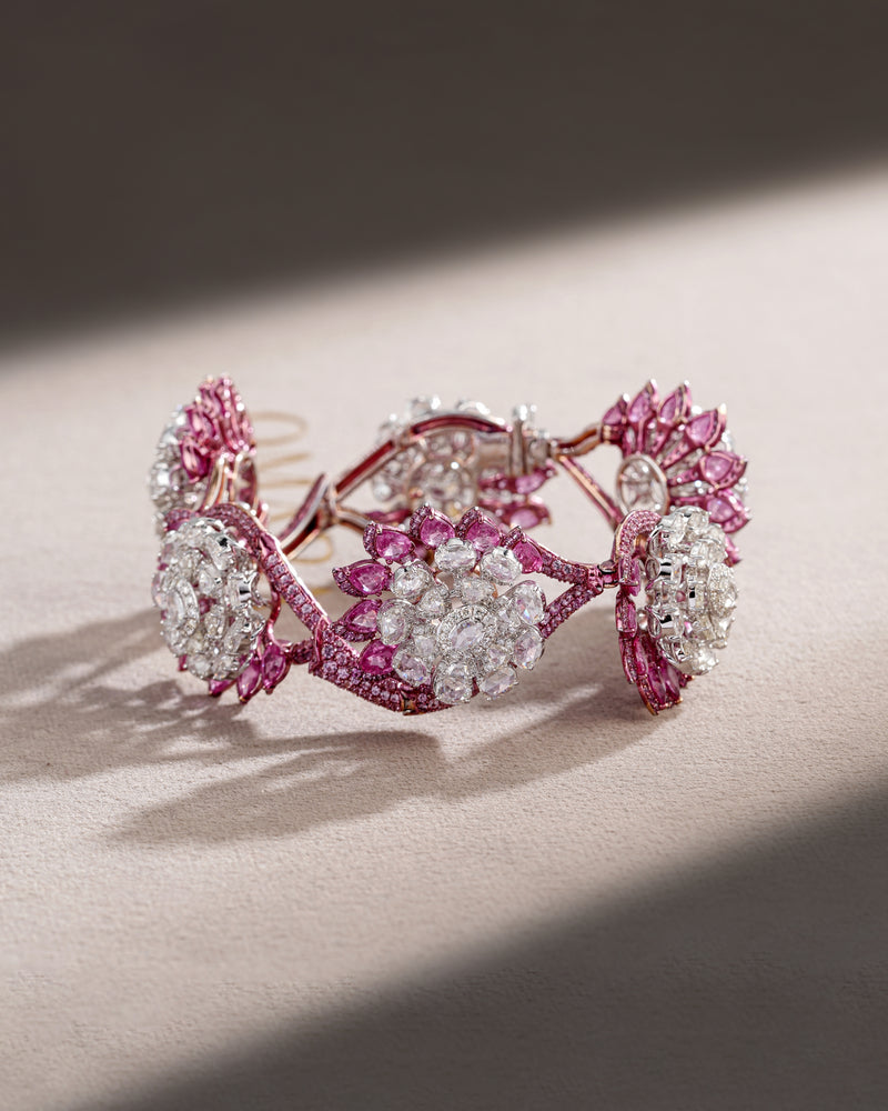 The Blush Cascade Cuff