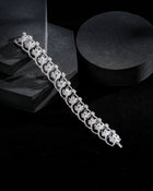 The Argent Curve Bracelet