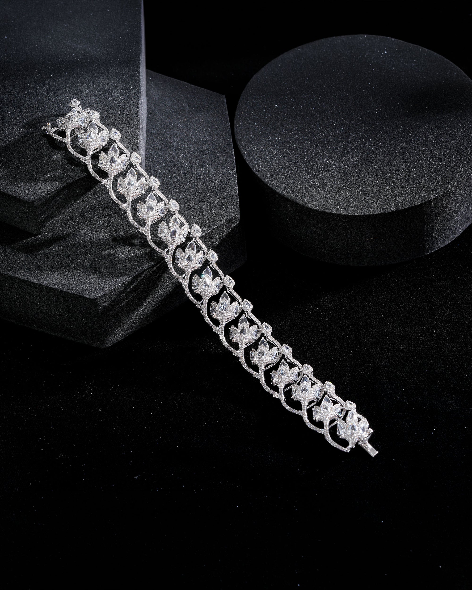 The Argent Curve Bracelet