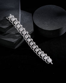 The Argent Curve Bracelet
