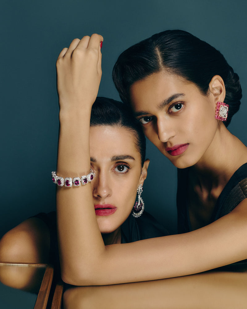 The Rubellite Flow Bracelet