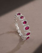 The Rubellite Flow Bracelet