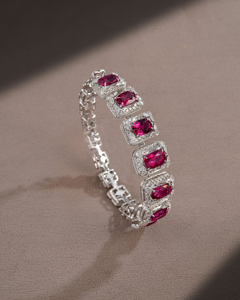 The Rubellite Flow Bracelet