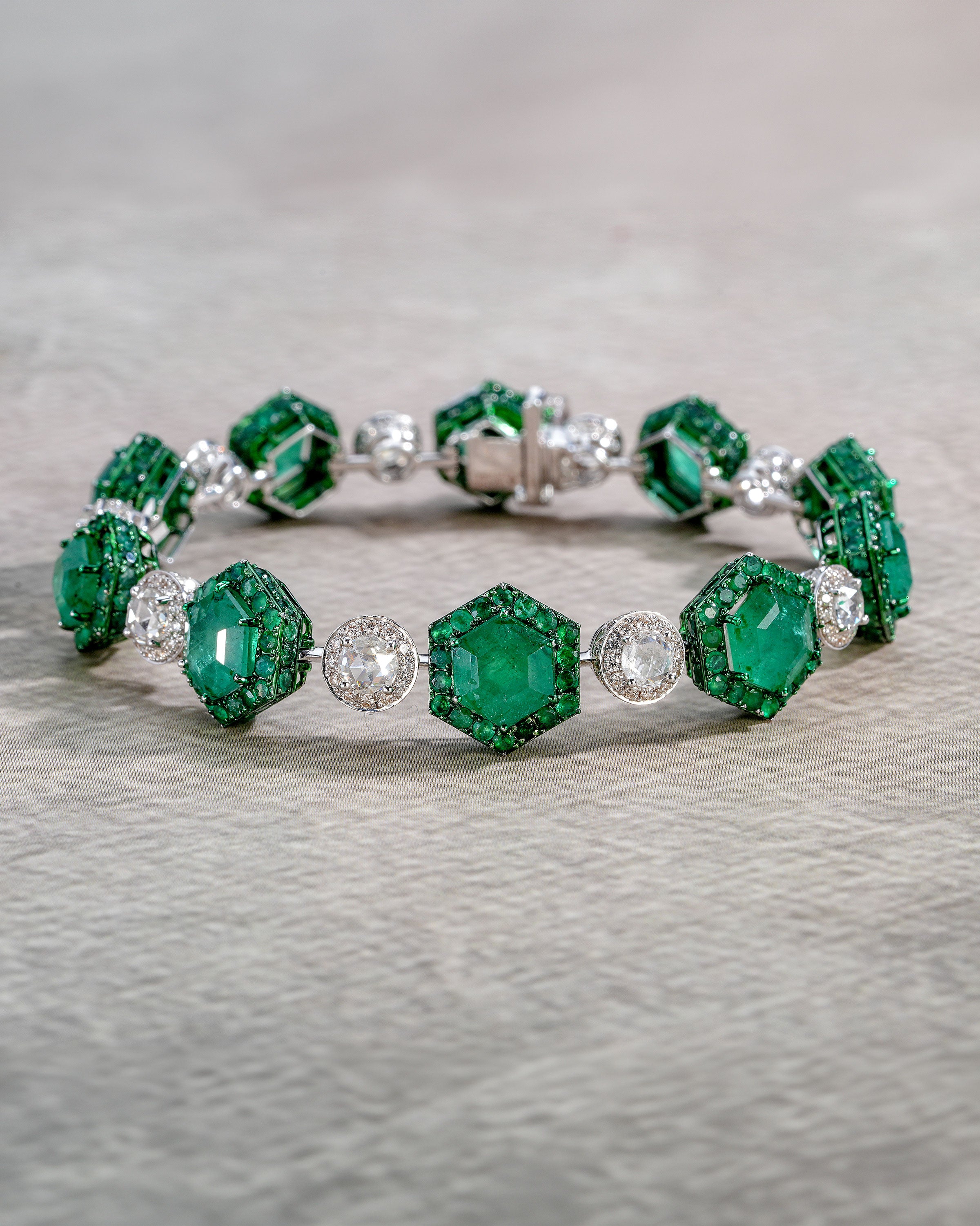 The Emerald Crest Bracelet