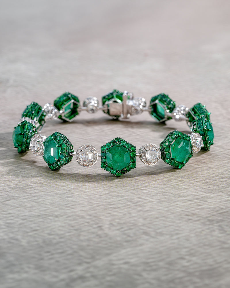The Emerald Crest Bracelet