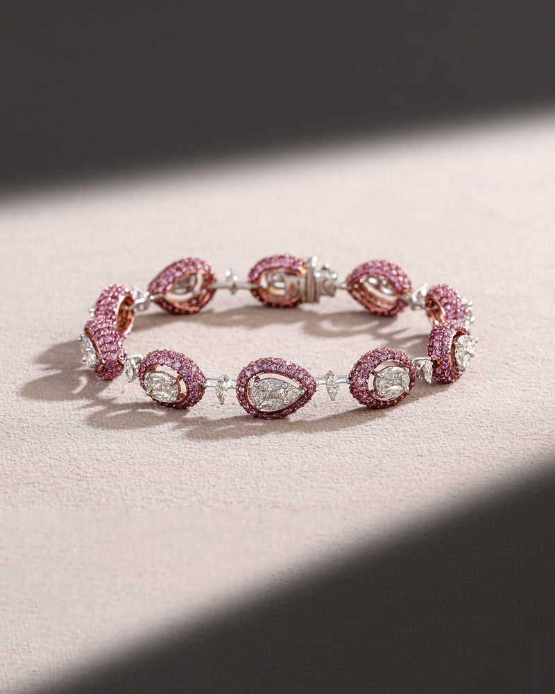 The Blush Ribbon Bracelet
