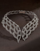 Classic Silhouette Diamond Collar Necklace