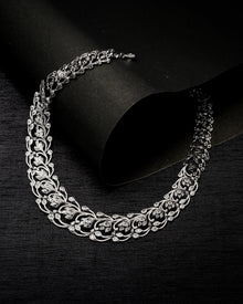The Elanis Pavé Diamond necklace & The Elanis Pavé Spirals