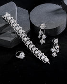The Elanis Pavé Diamond necklace & The Elanis Pavé Spirals