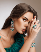 The Solenne Emerald Drapes