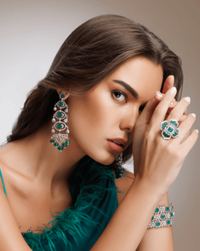 The Solenne Emerald Drapes