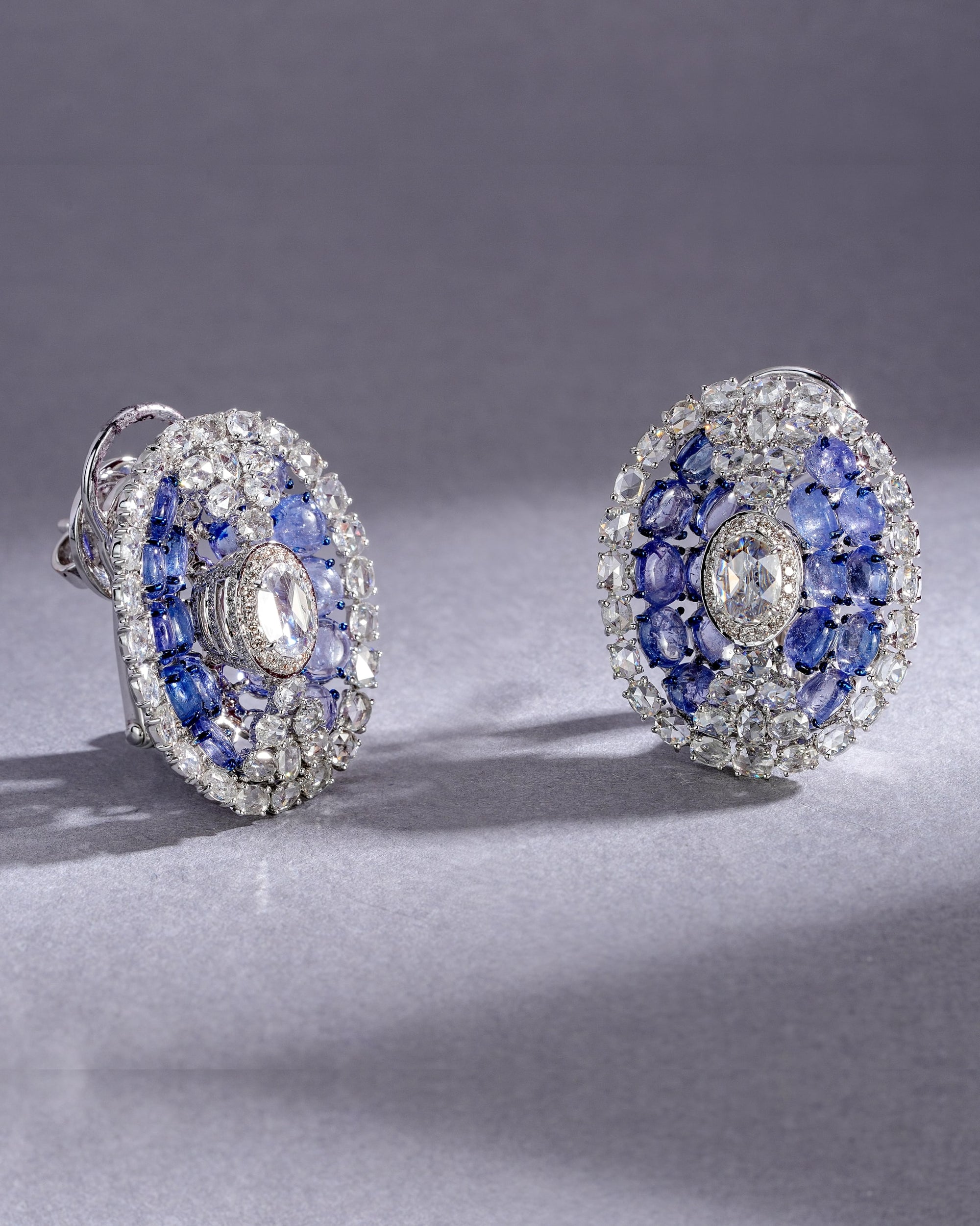 Tanzanite Halo Serenade