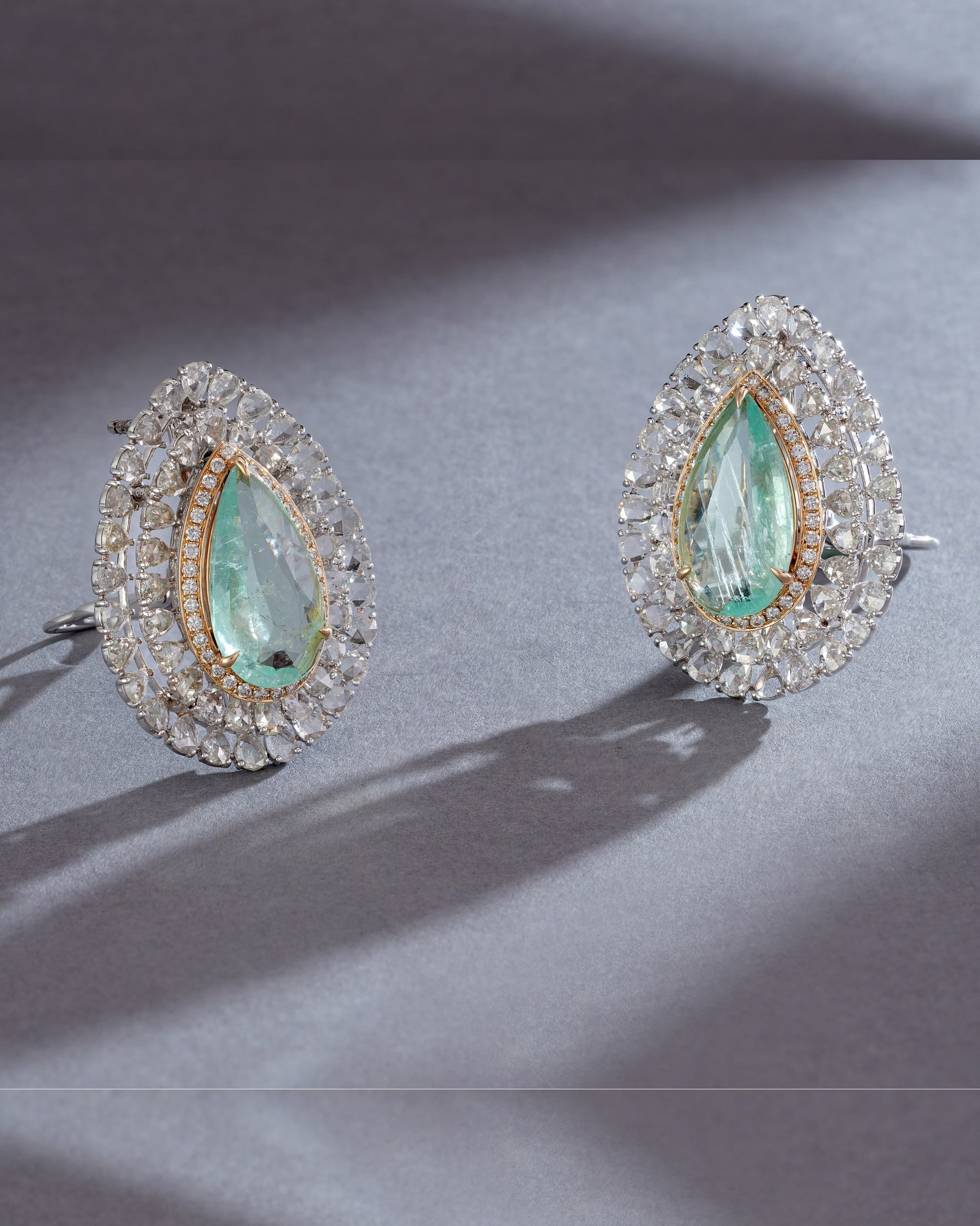 Aurora Feuille Emeralds