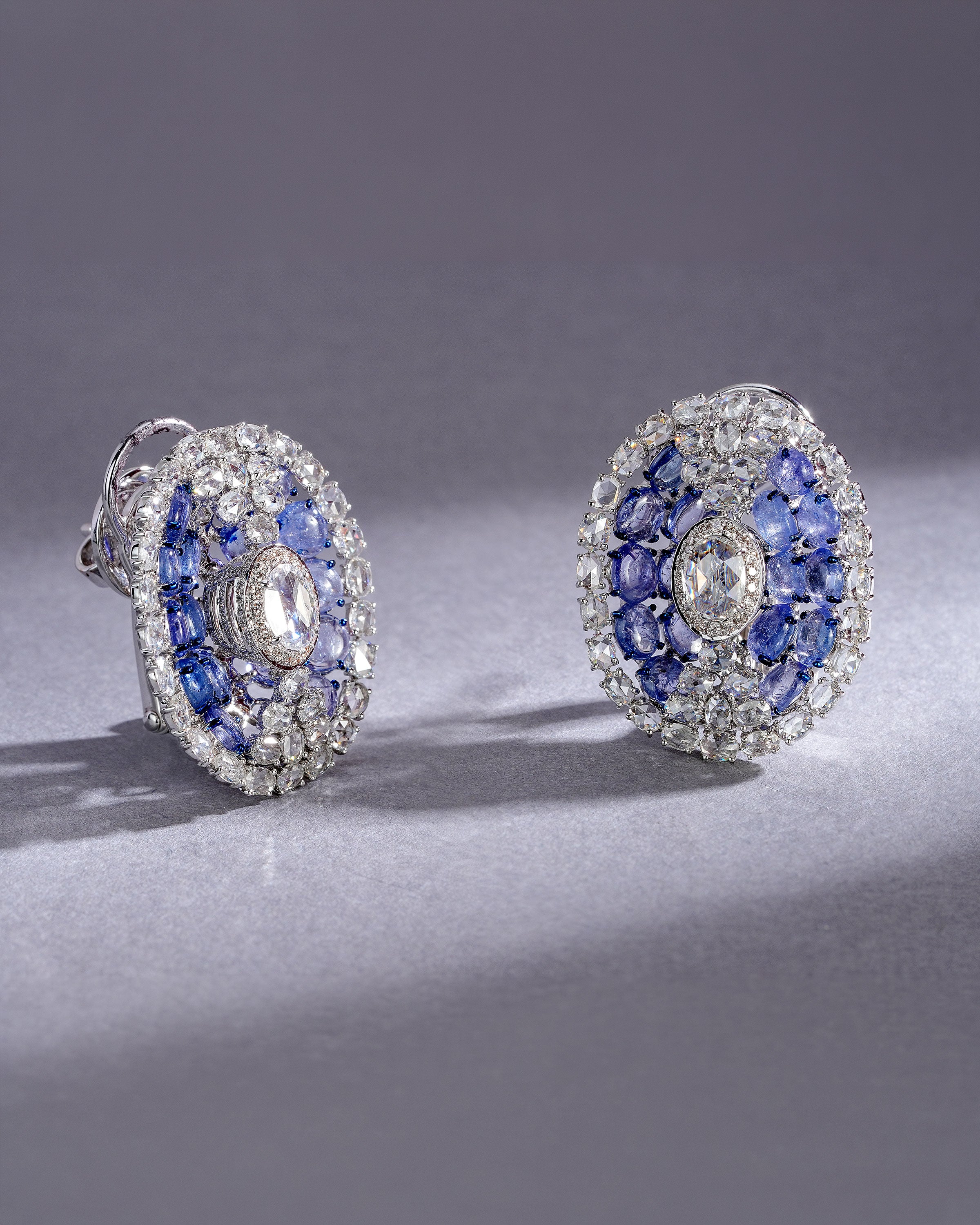 Tanzanite Halo Serenade