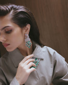 Verdant Bloom Emerald & Diamond Drops