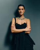 Imperial Verdure Russian Emerald Diamond Necklace