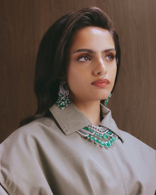 Verdant Bloom Emerald & Diamond Drops