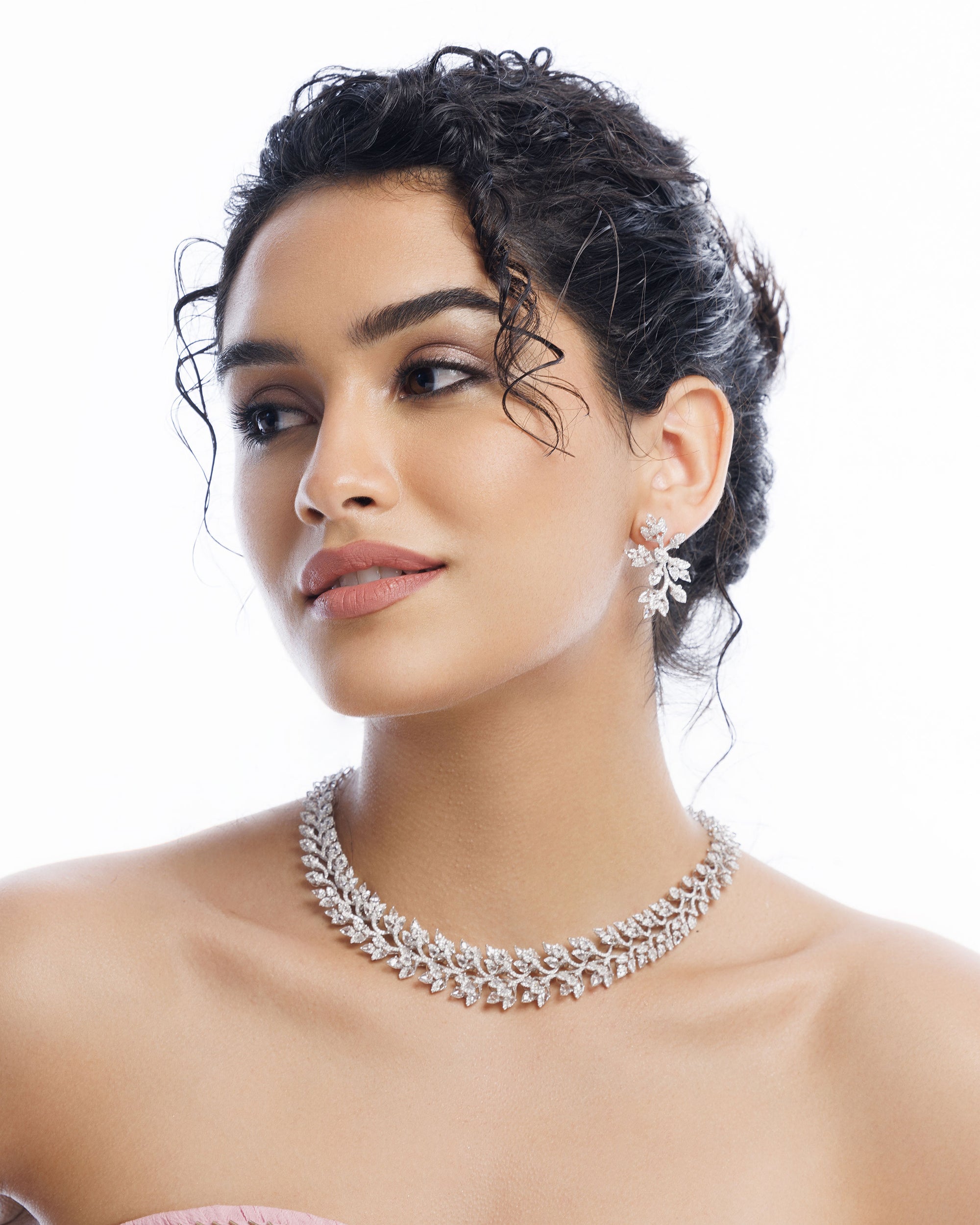 Diamond Symphony Necklace & Diamond Symphony Earrings