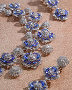 Eternal Twilight Tanzanite Diamond Collar & Velvet Dusk Tanzanite Diamond Drops
