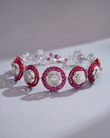 Burmese Ruby Scarlet Aura Necklace & Burmese Ruby Scarlet Aura Earrings