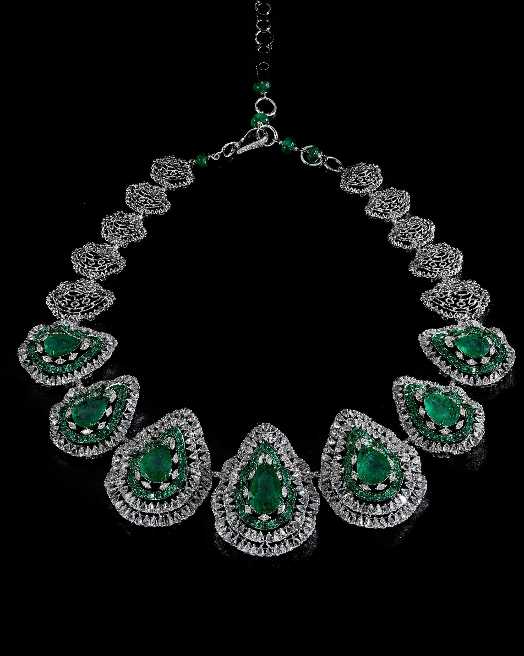 Imperial Verdance Necklace & Imperial Verdance Earrings