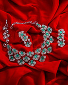 Verdantia Bloom Necklace & Verdantia Bloom Earrings