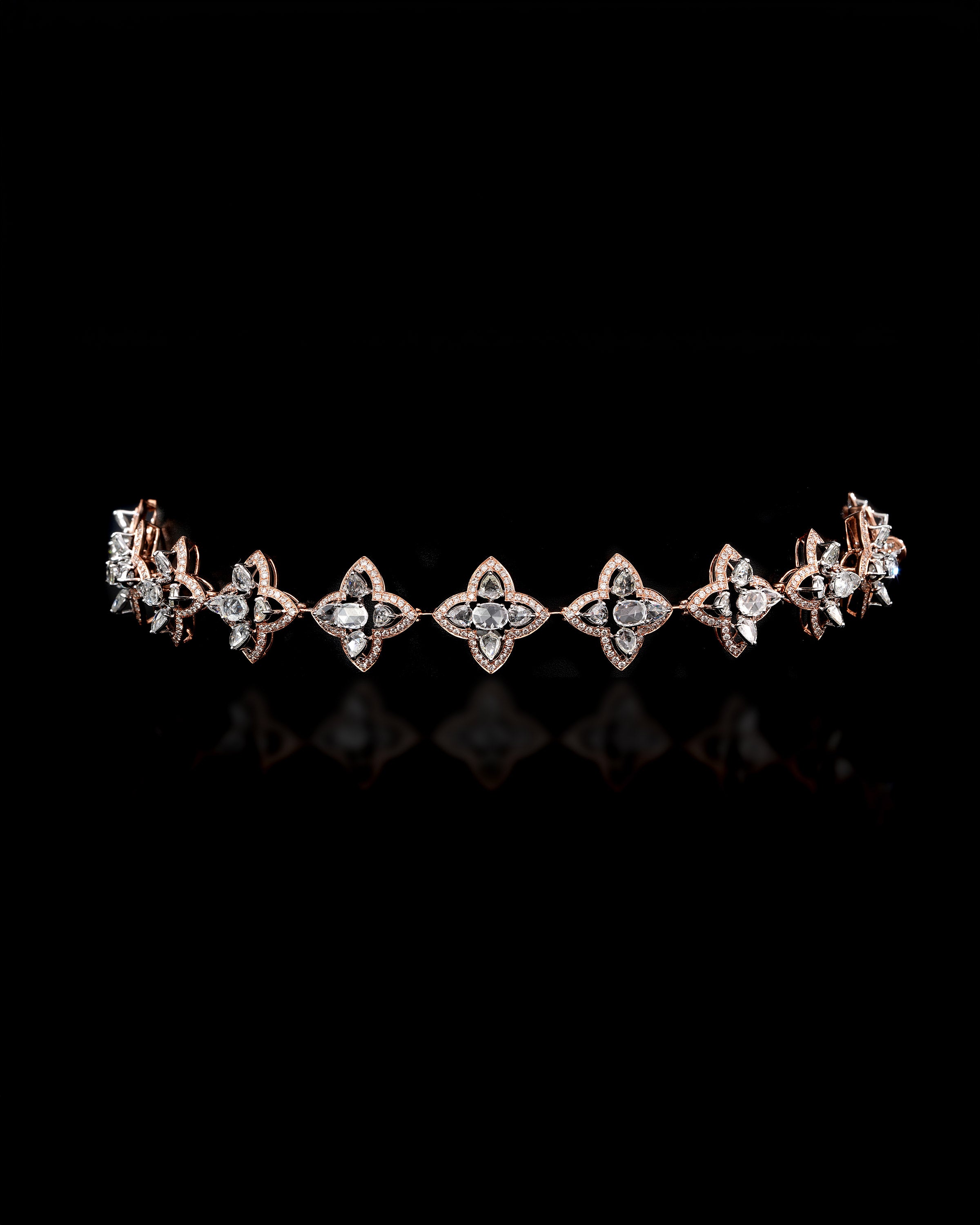 The Aurora Diamond Grace Necklace & The Aurora Diamond Grace Earrings