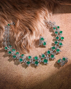 Emeralis Verdure Necklace & Emeralis Verdure Earrings