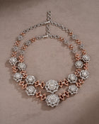 Regal Halo Diamond Necklace (Upper)