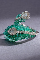 The Emerald Cascade Ring
