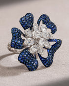 The Aurette Sapphire Twist