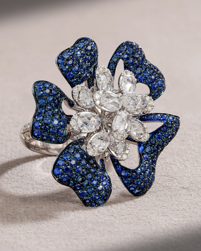 The Aurette Sapphire Twist