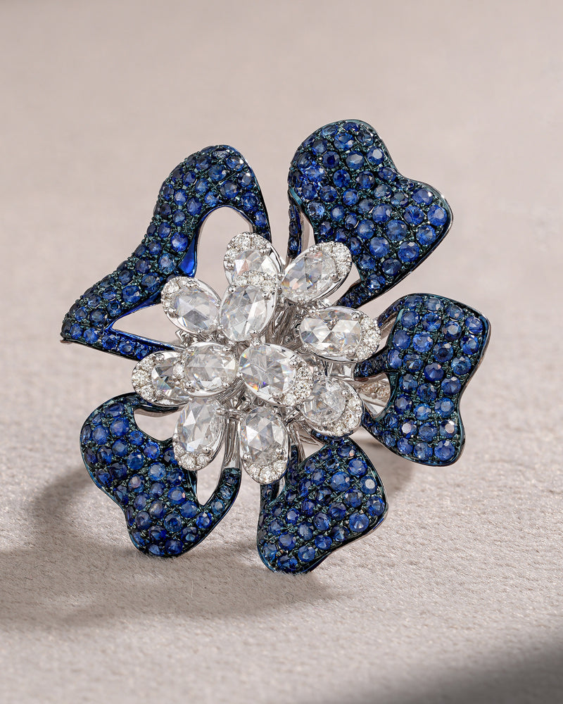 The Aurette Sapphire Twist