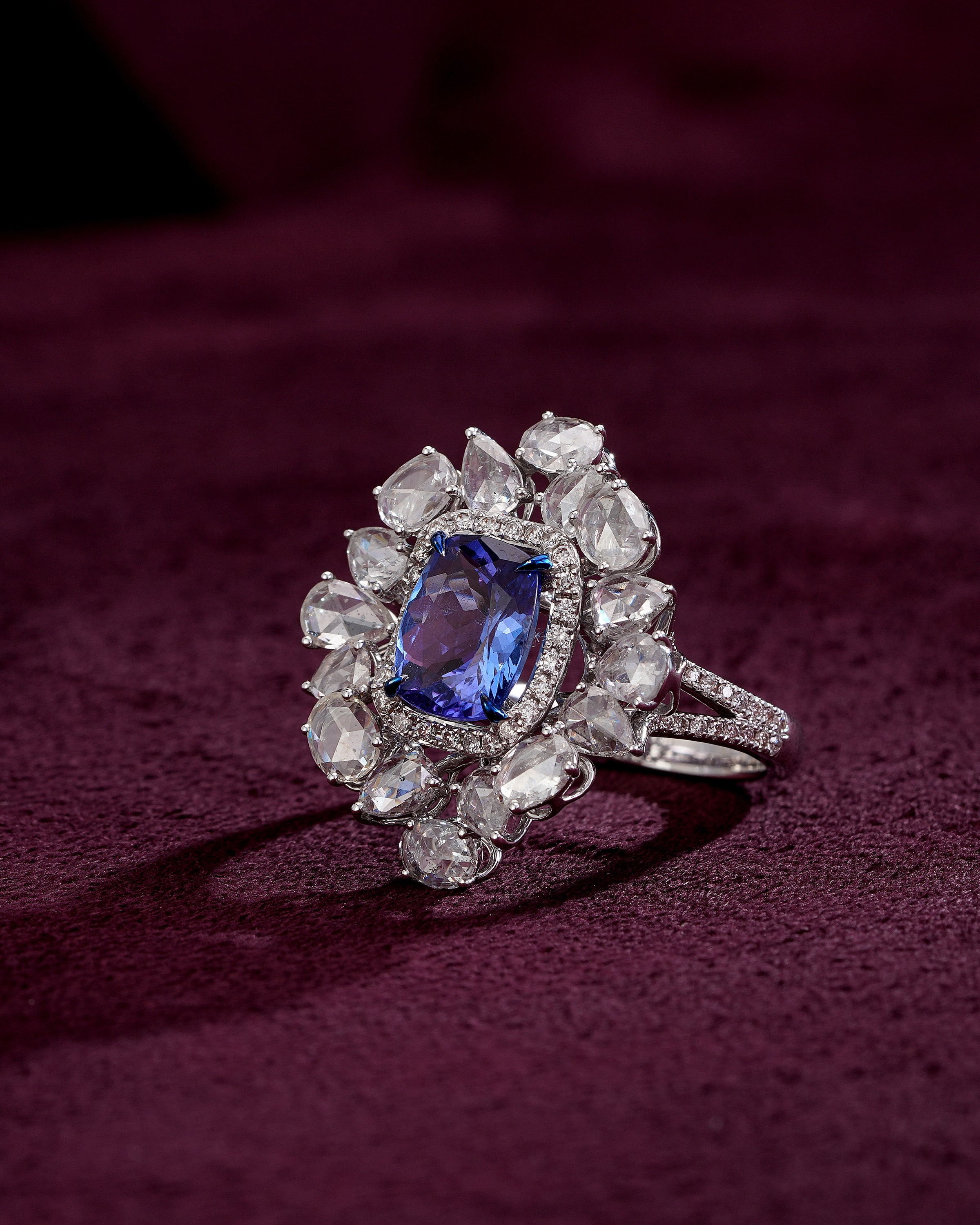 The Savine Tanzanite Frame