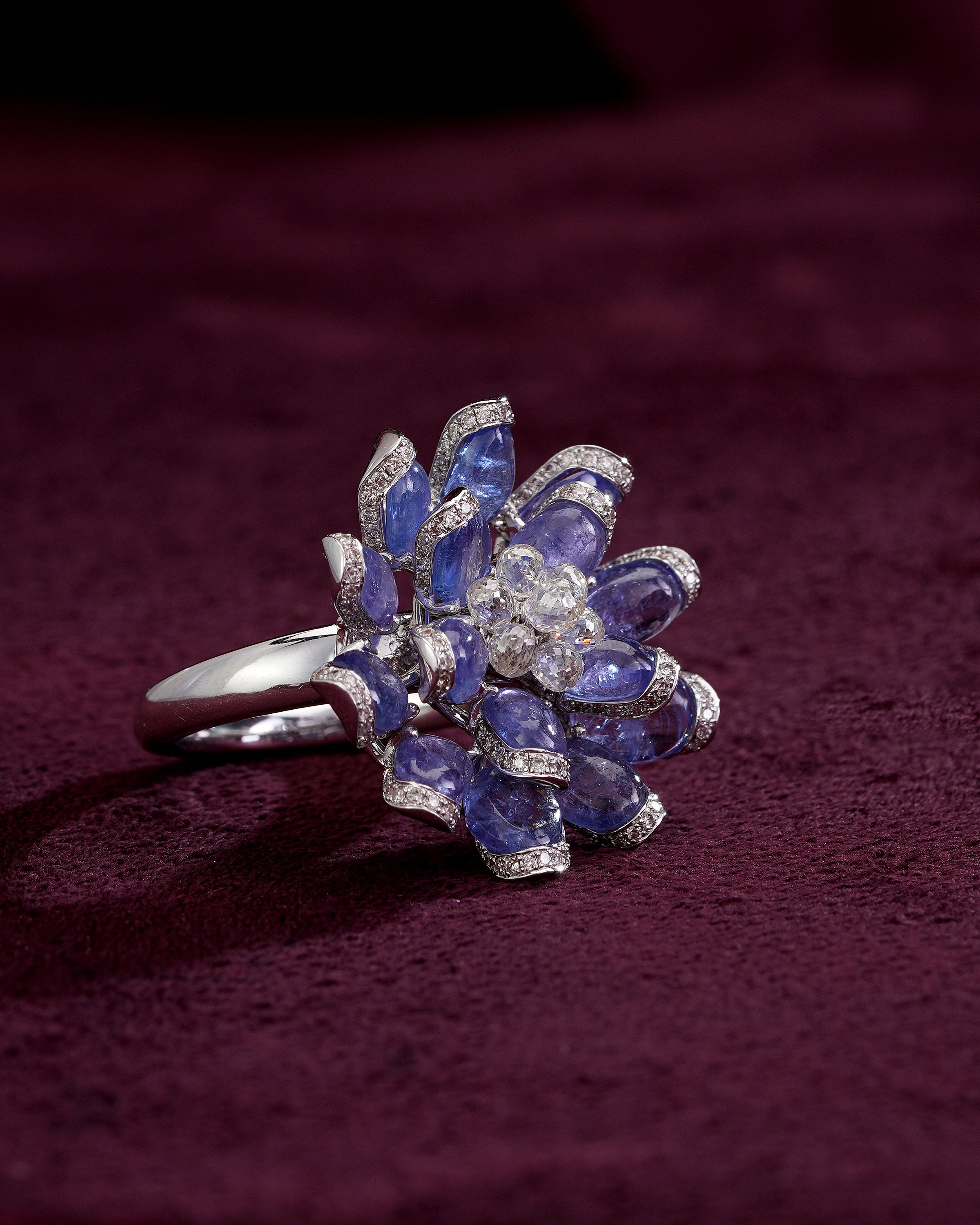 The Orlena Tanzanite Bloom