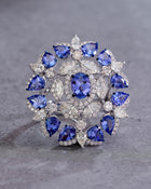 The Liora Tanzanite Halo
