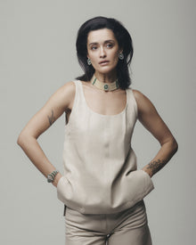 Royal Crest Pearl & Emerald Diamond Necklace