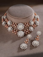 Regal Halo Diamond Necklace