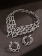 Classic Silhouette Diamond Collar Necklace