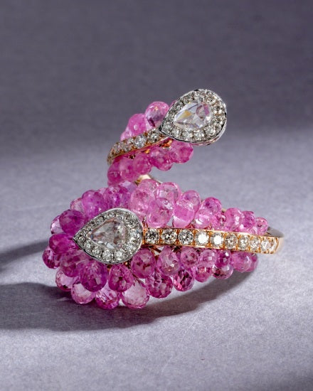 The Blush Serpentine Ring