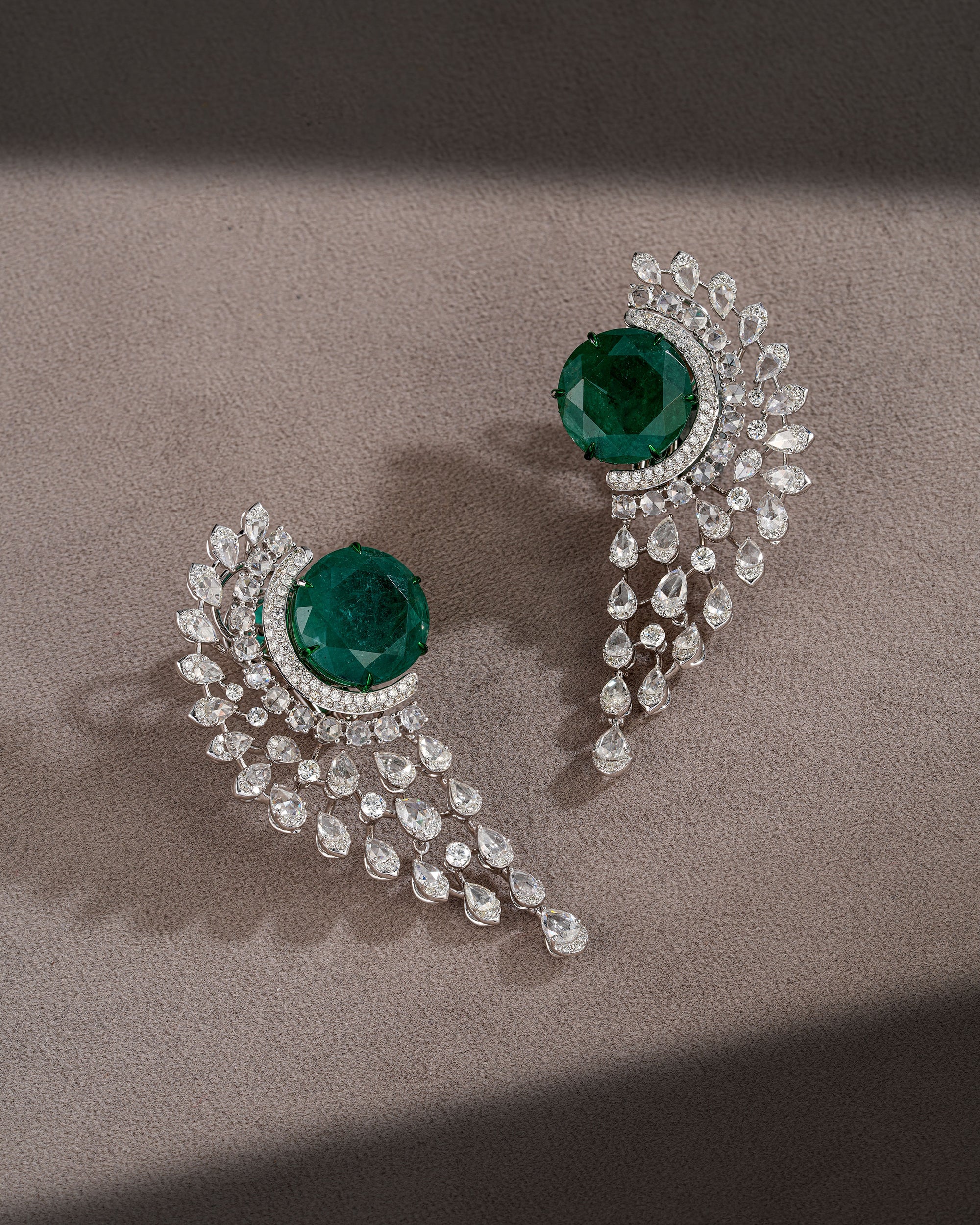 Verdant Gleam Zambian Emerald Drops